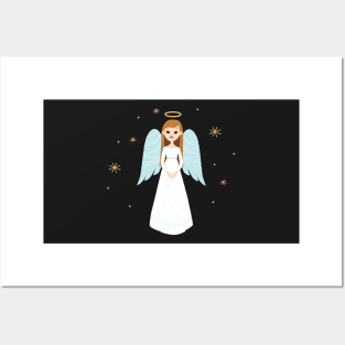 Christmas Angel Posters and Art